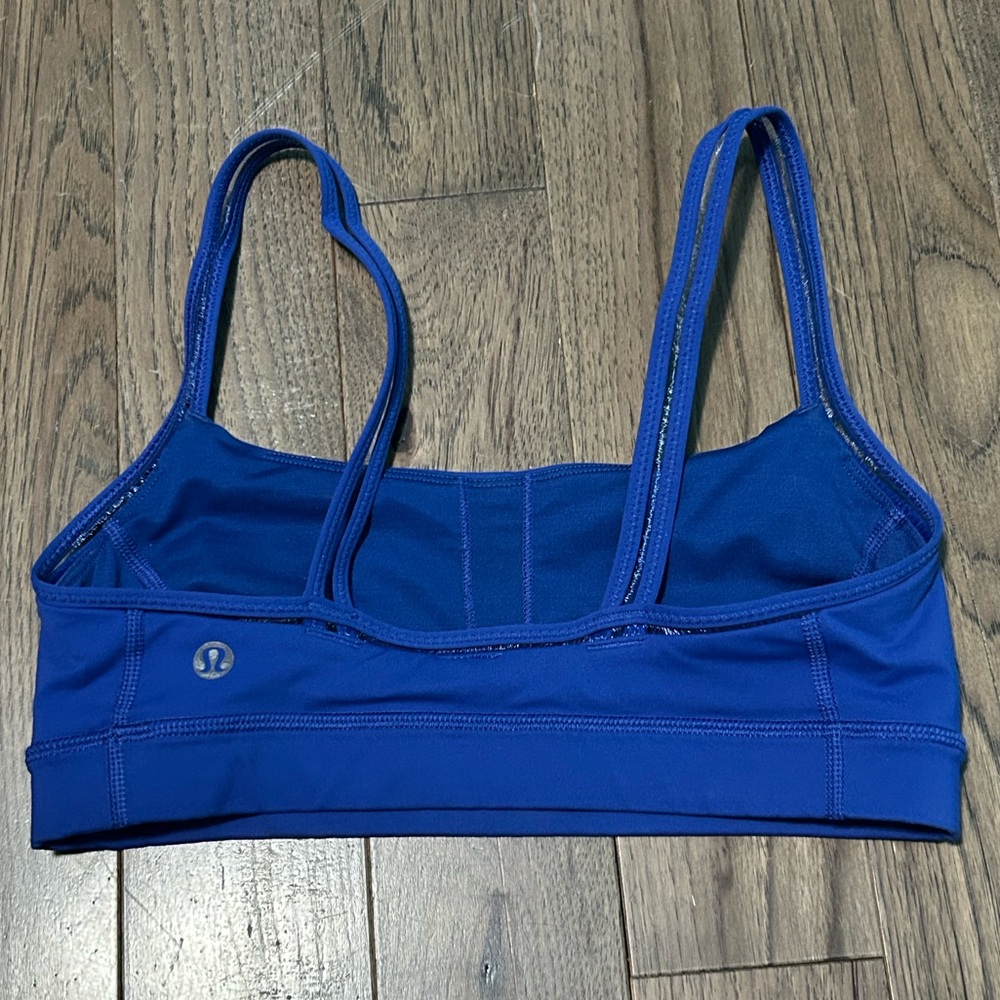 lululemon athletica Vibrant Blue Sports Bra sz:4